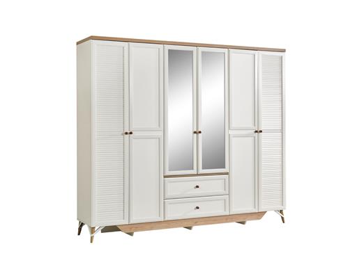 OLİMPOS 6 KAPAKLI DOLAP 