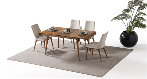 PALMA CEVİZ MASA TAKIMI