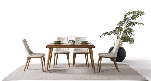 PALMA CEVİZ MASA TAKIMI