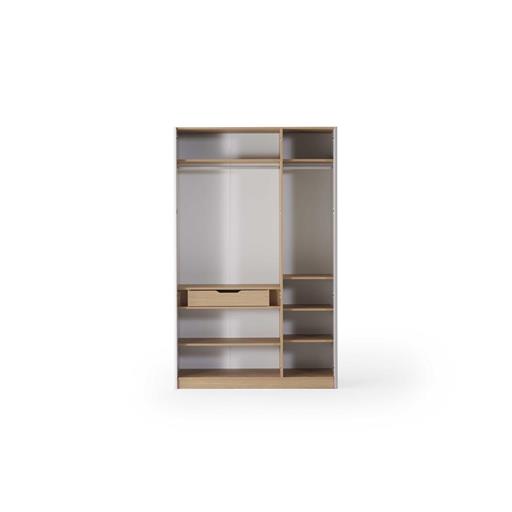 ROMA ÜÇ KAPAKLI CAMLI  DOLAP