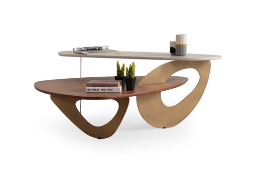 SOLİD TRAVERTİNE ORTA SEHPA