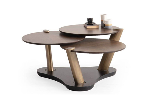 TRİO BRASS ORTA SEHPA