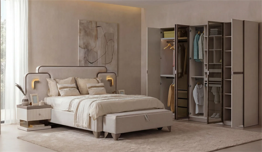 ZERRE YATAK ODASI TAKIMI (Dolapsız)