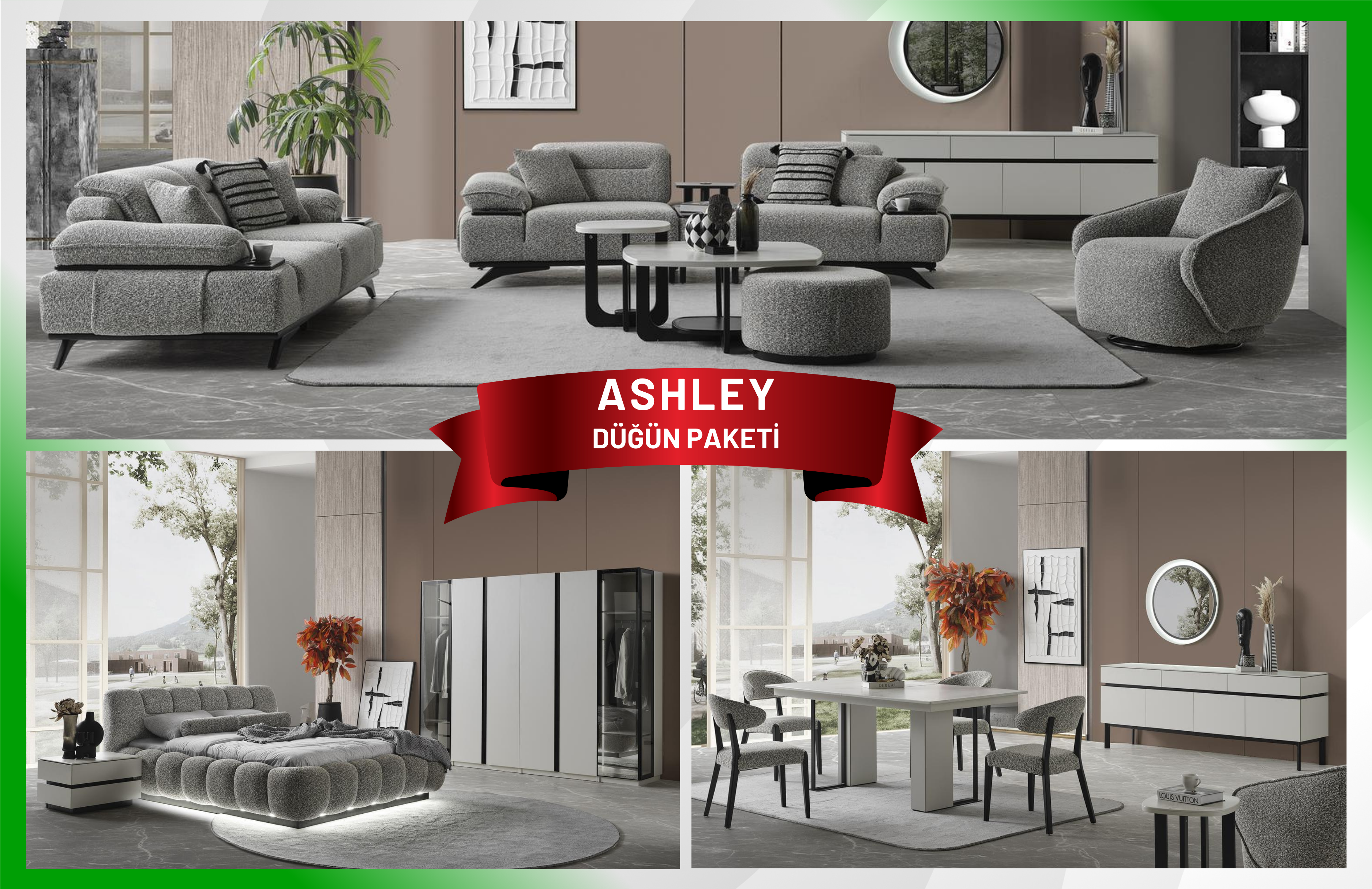 ASHLEY DÜĞÜN PAKETİ