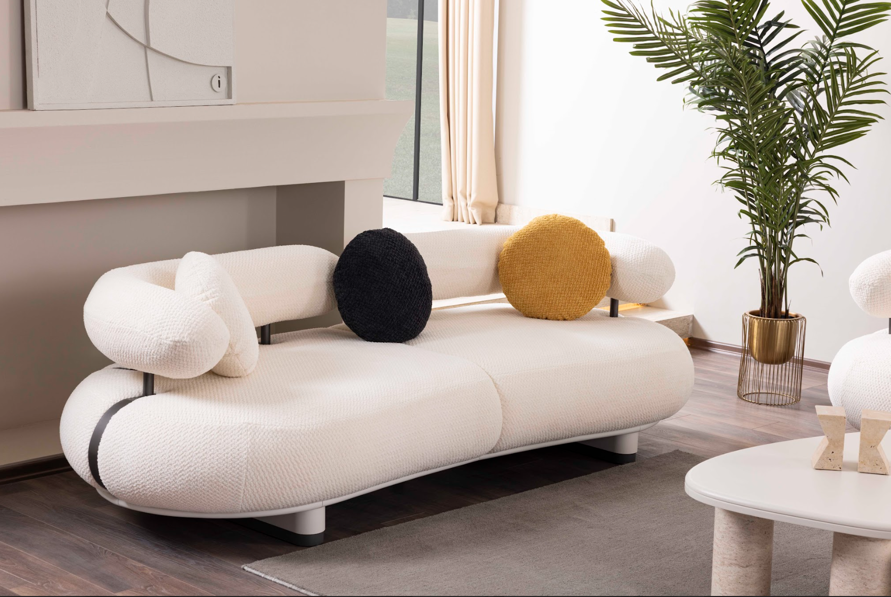 BELGRAD ÜÇLÜ KOLTUK