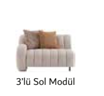 BELİZE ÜÇLÜ SOL KOLLU MODÜL