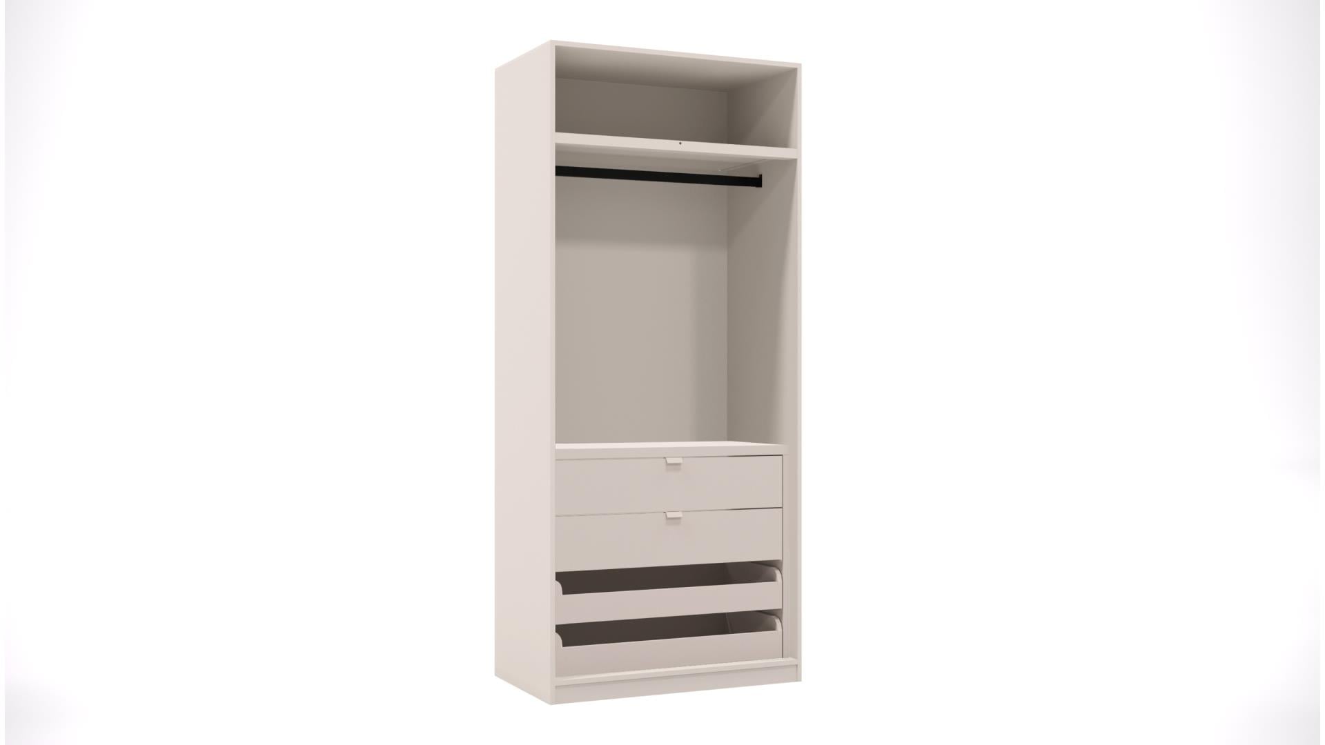 DRESS O-33 KAPILI 2 ÇEKMECE AÇIK 2 ÇEKMECE OPSİYON