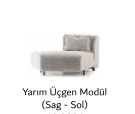 ETRO SAĞ YARIM ÜÇGEN MODÜL 