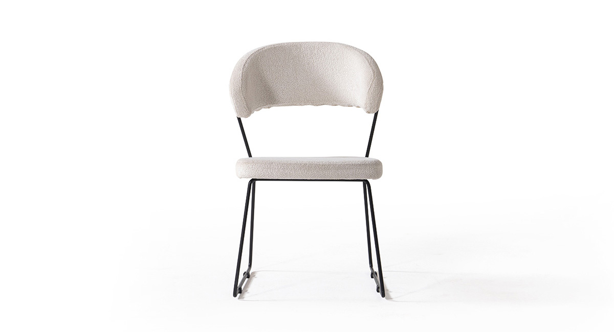 GLORİA SİYAH SANDALYE