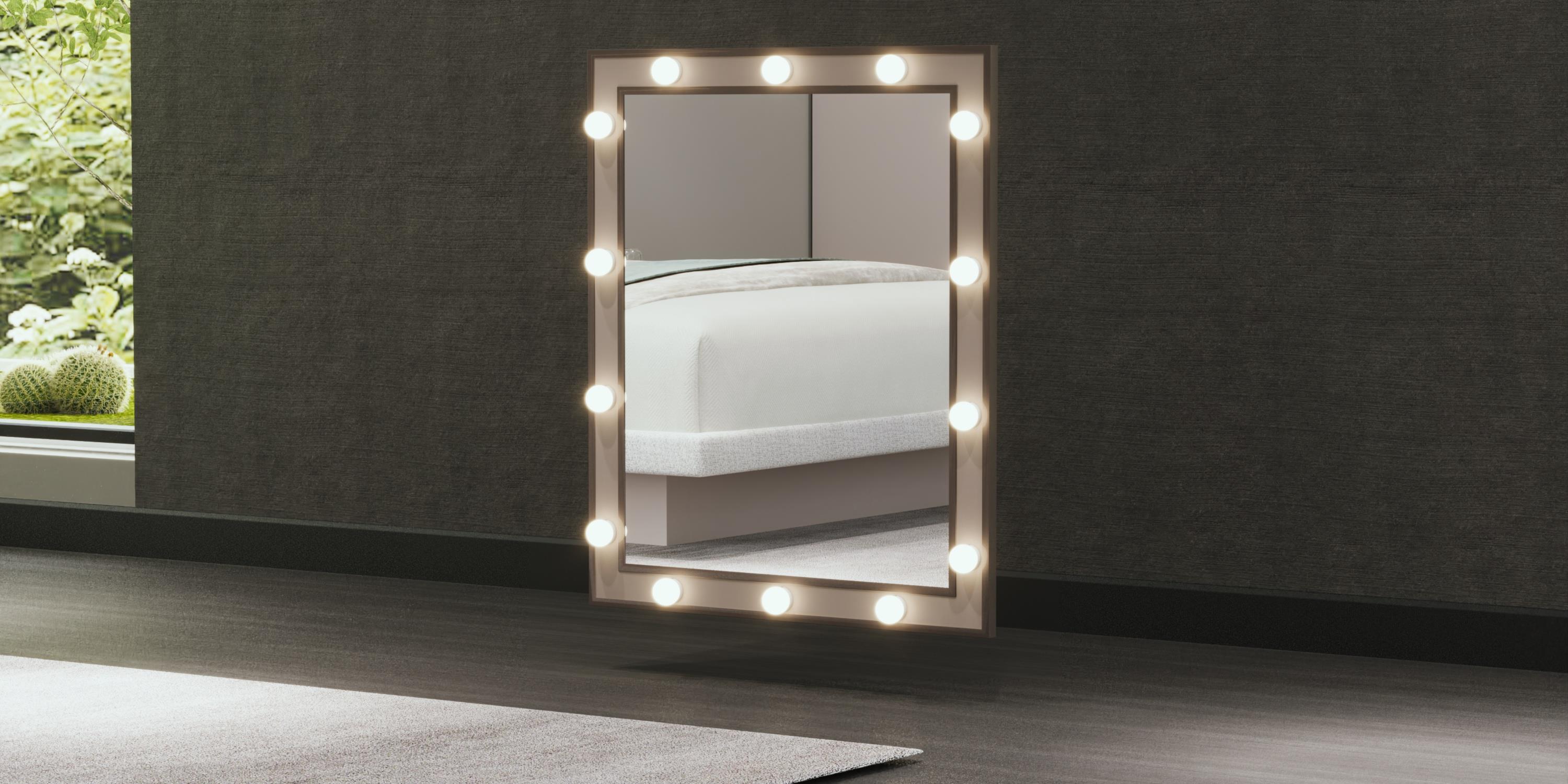 KAŞMİR ŞİFONYER AYNASI ALUMİNYUM ÇERÇEVE