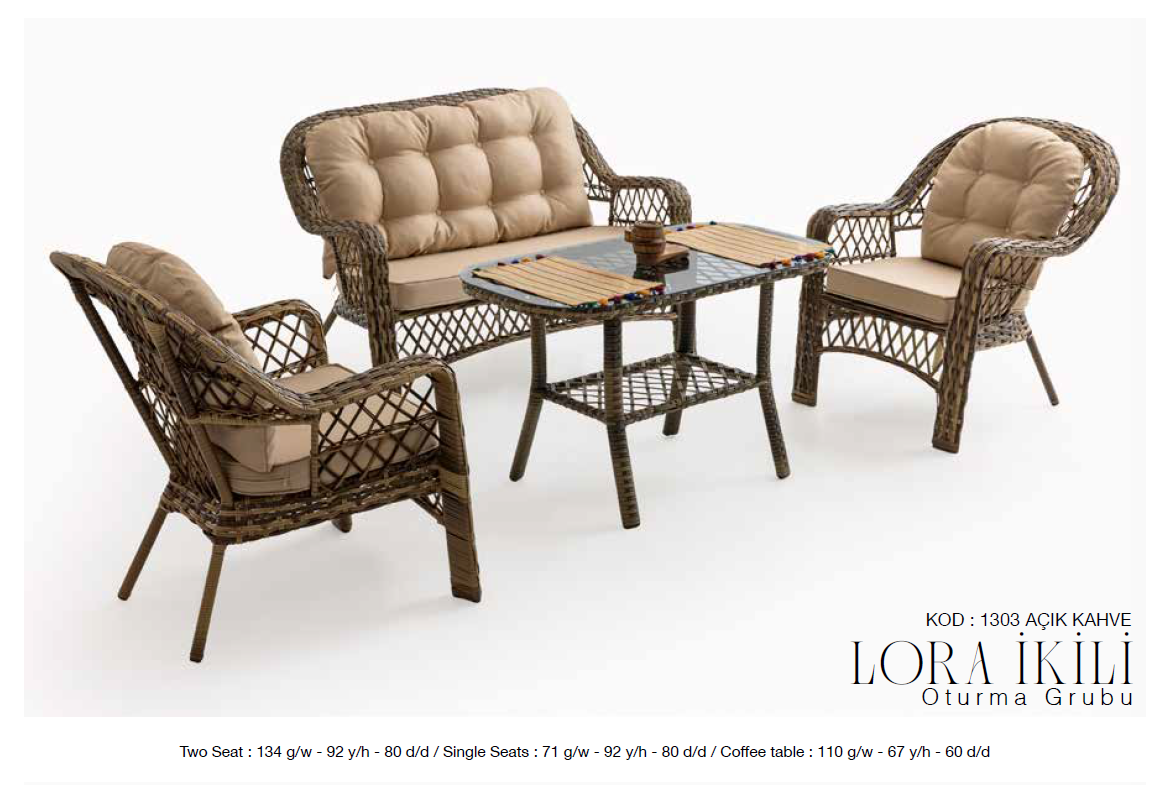 LORA İKİLİ BAHÇE TAKIMI