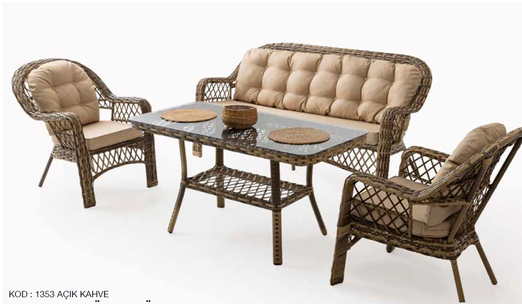 LORA ÜÇLÜ BAHÇE TAKIMI