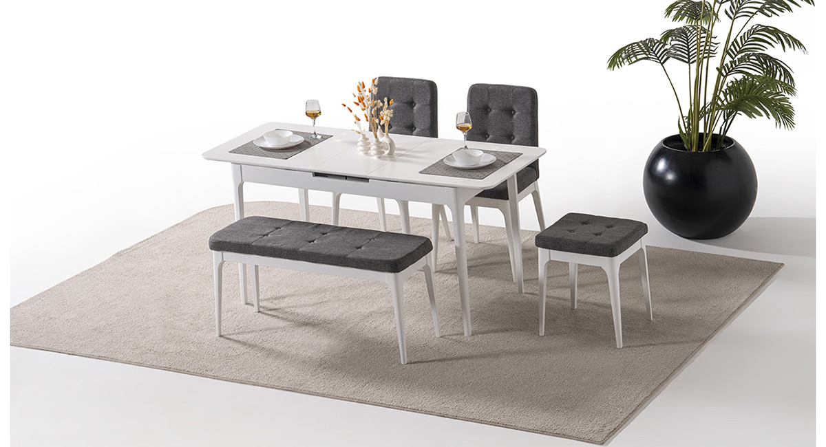 NAİROBİ  BEYAZ MASA TAKIMI