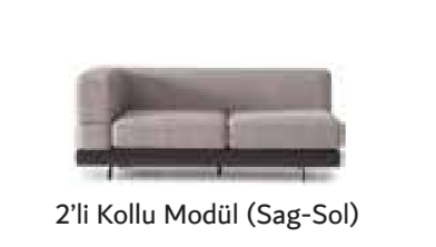 NATURA İKİLİ SAĞ KOLLU MODÜL
