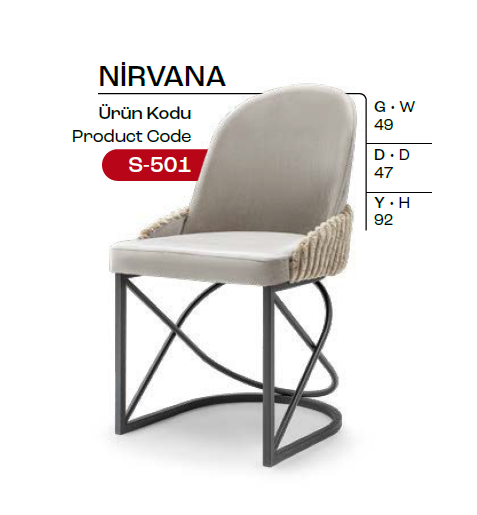 NİRVANA SANDELYE