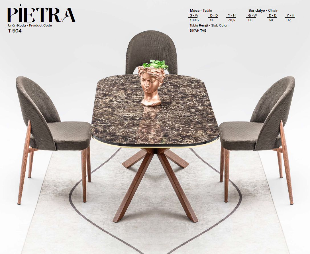 PİETRA MASA TAKIMI