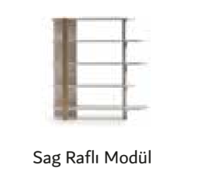 PORTO SAĞ RAFLI MODÜL