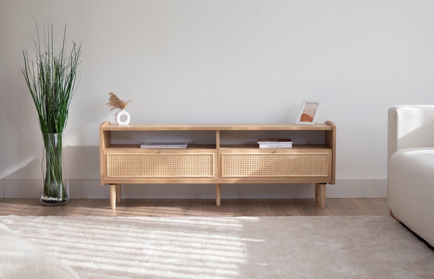 Arven 140 Cm Hazeranlı Tv Sehpası 
