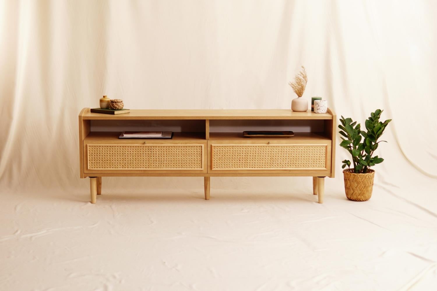 Arven 140 Cm Hazeranlı Tv Sehpası 