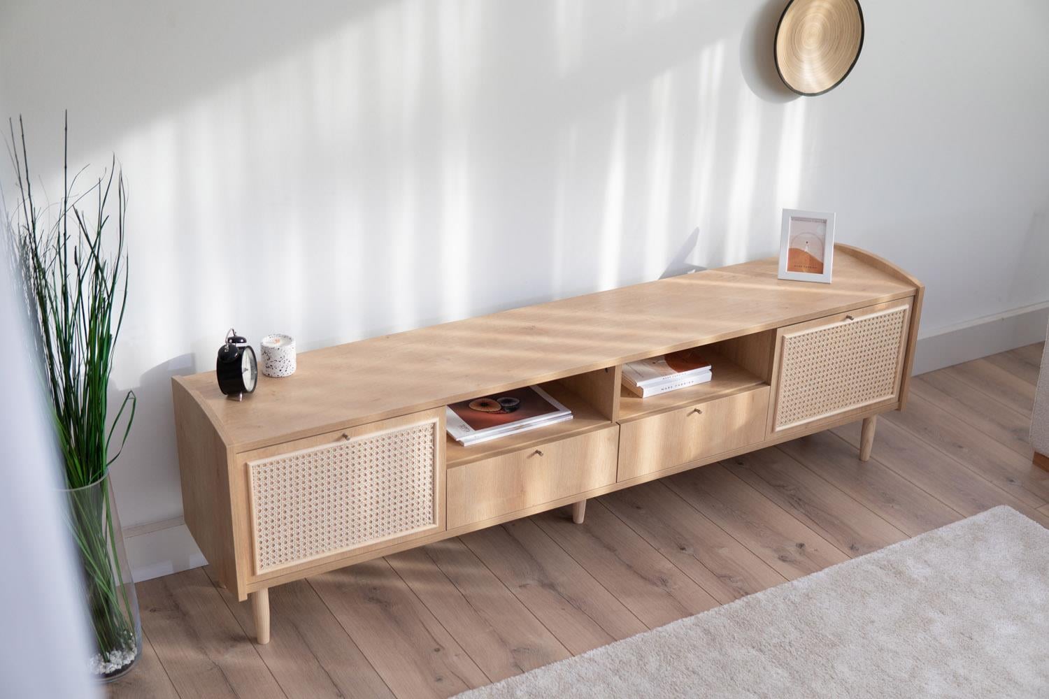 Arven 180 Cm Hazeranlı Tv Sehpası