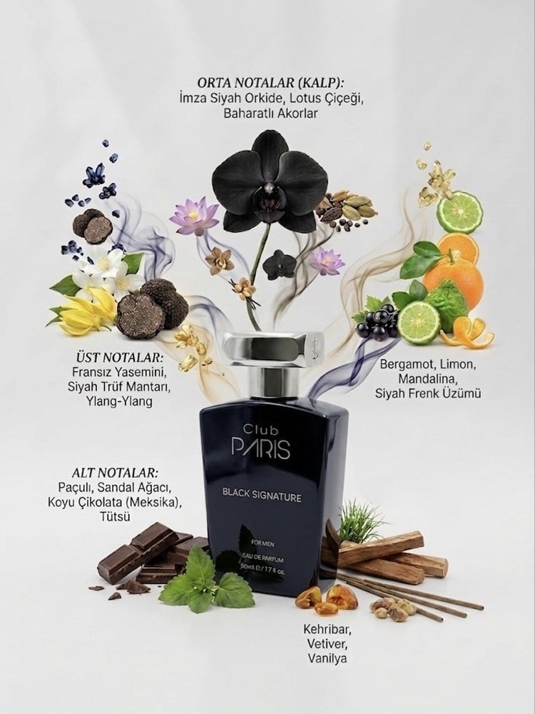CLUB PARIS BLACK SIGNATURE