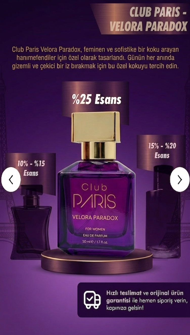 CLUB PARIS VELORA PARADOX