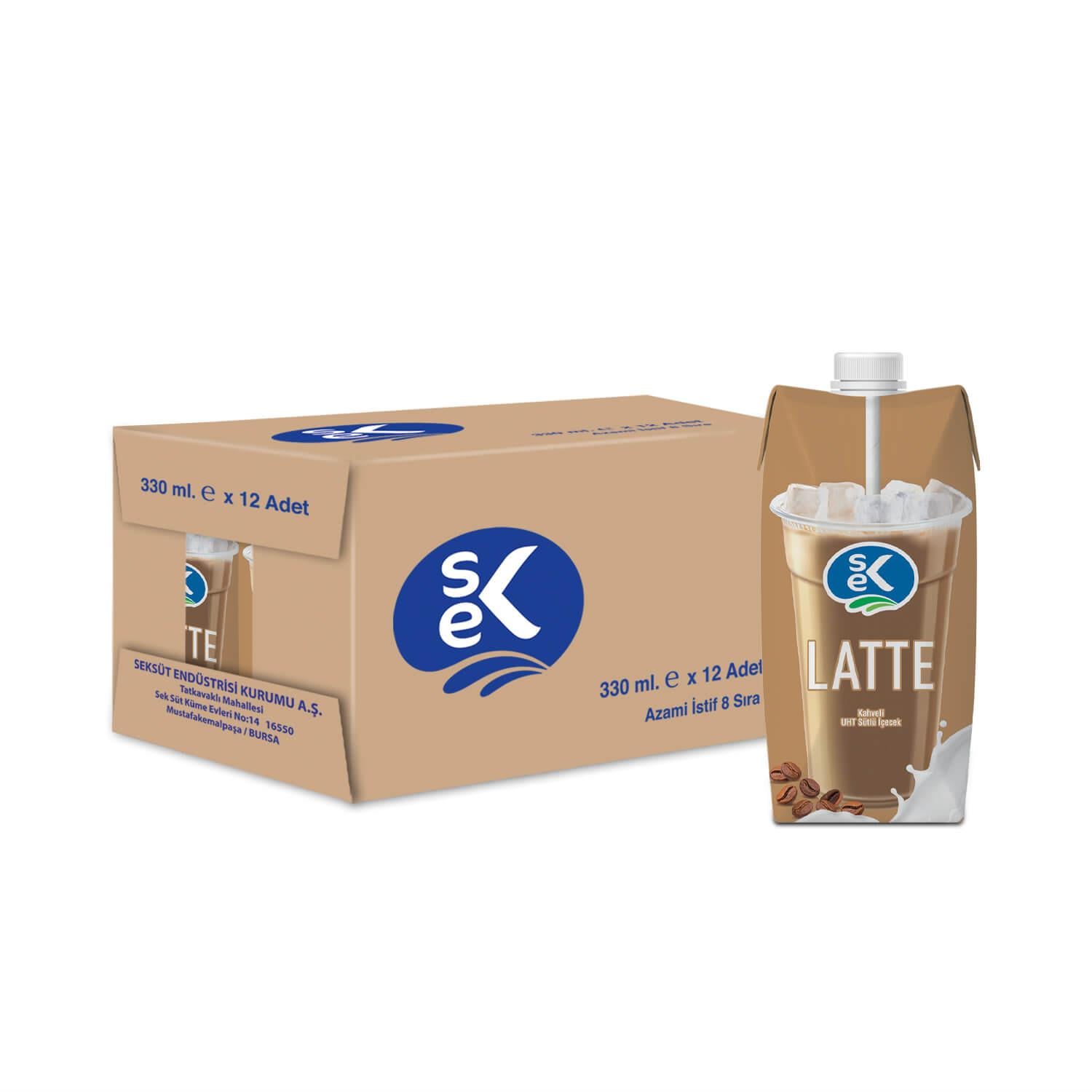 SEK Kahve Latte 330 ML X 12