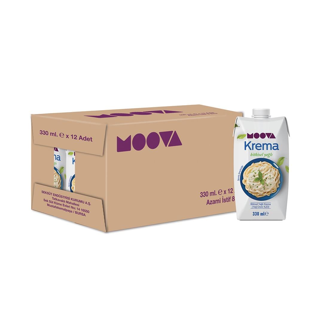 MOOVA 330 ML BİTKİSEL KREMA