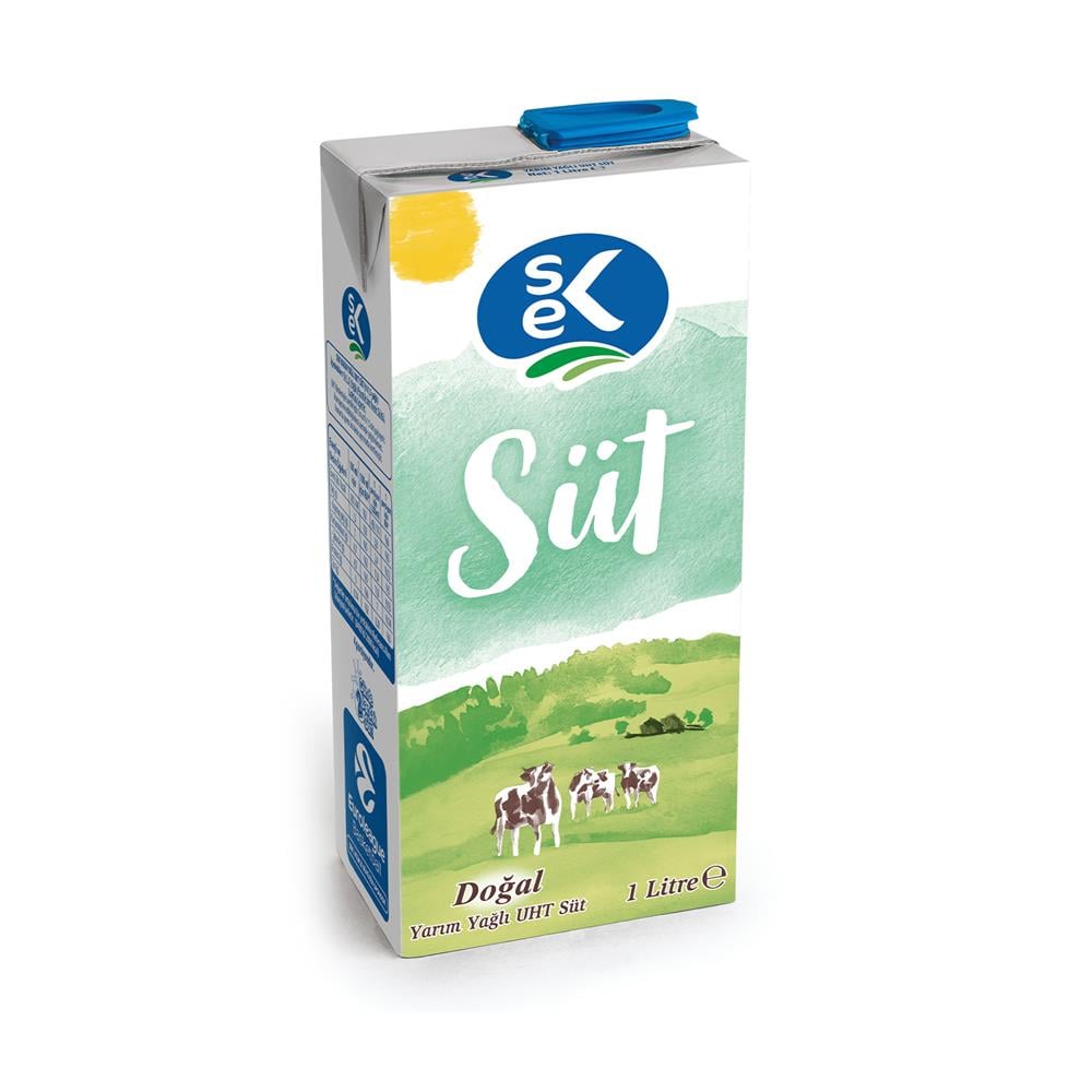 SEK %1,5 Yağlı Süt 1 L X 12