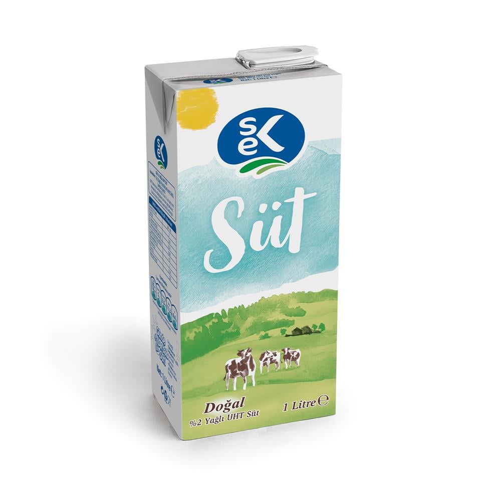 SEK %2 Yağlı Süt 1 L X 12