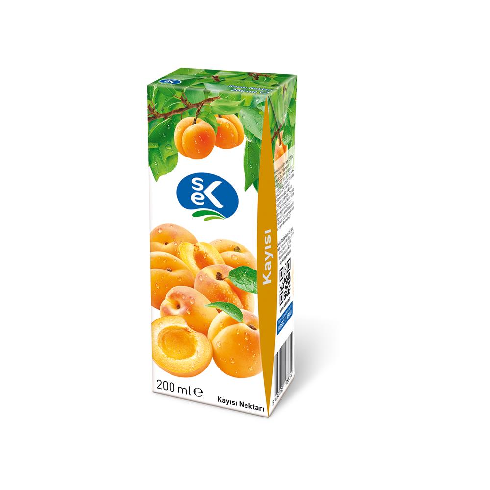 SEK Kayısı Nektarı 200 ML X 27