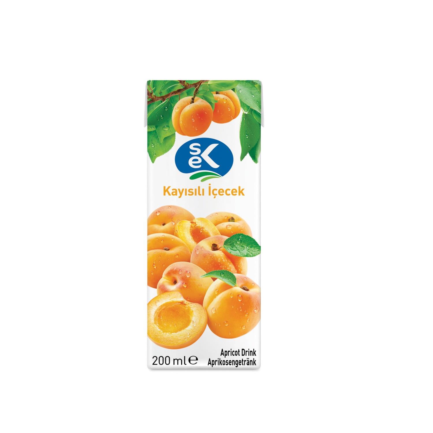 SEK Kayısılı İçecek 200 ML X 27
