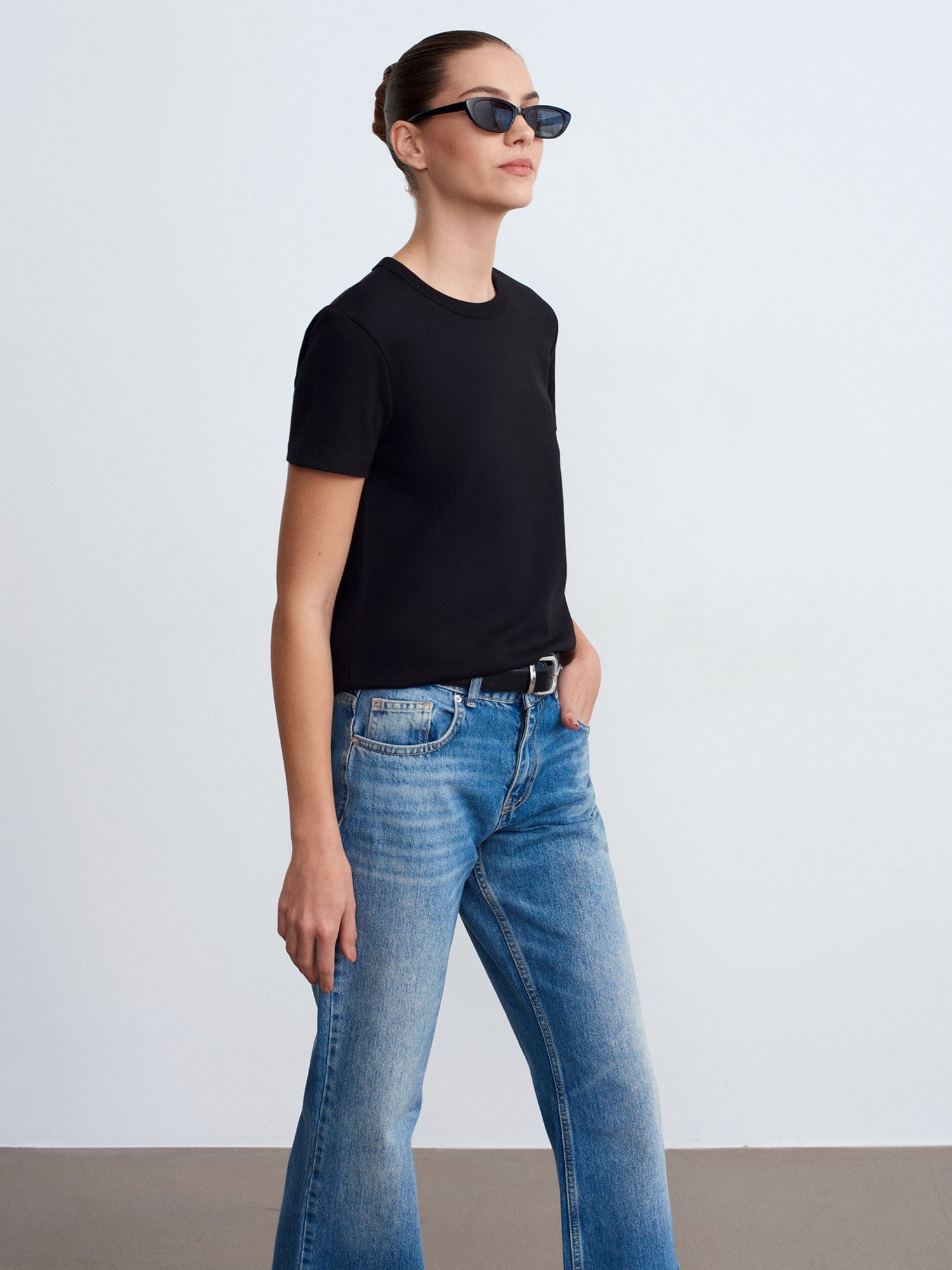 Bisiklet Yaka T-shirt
