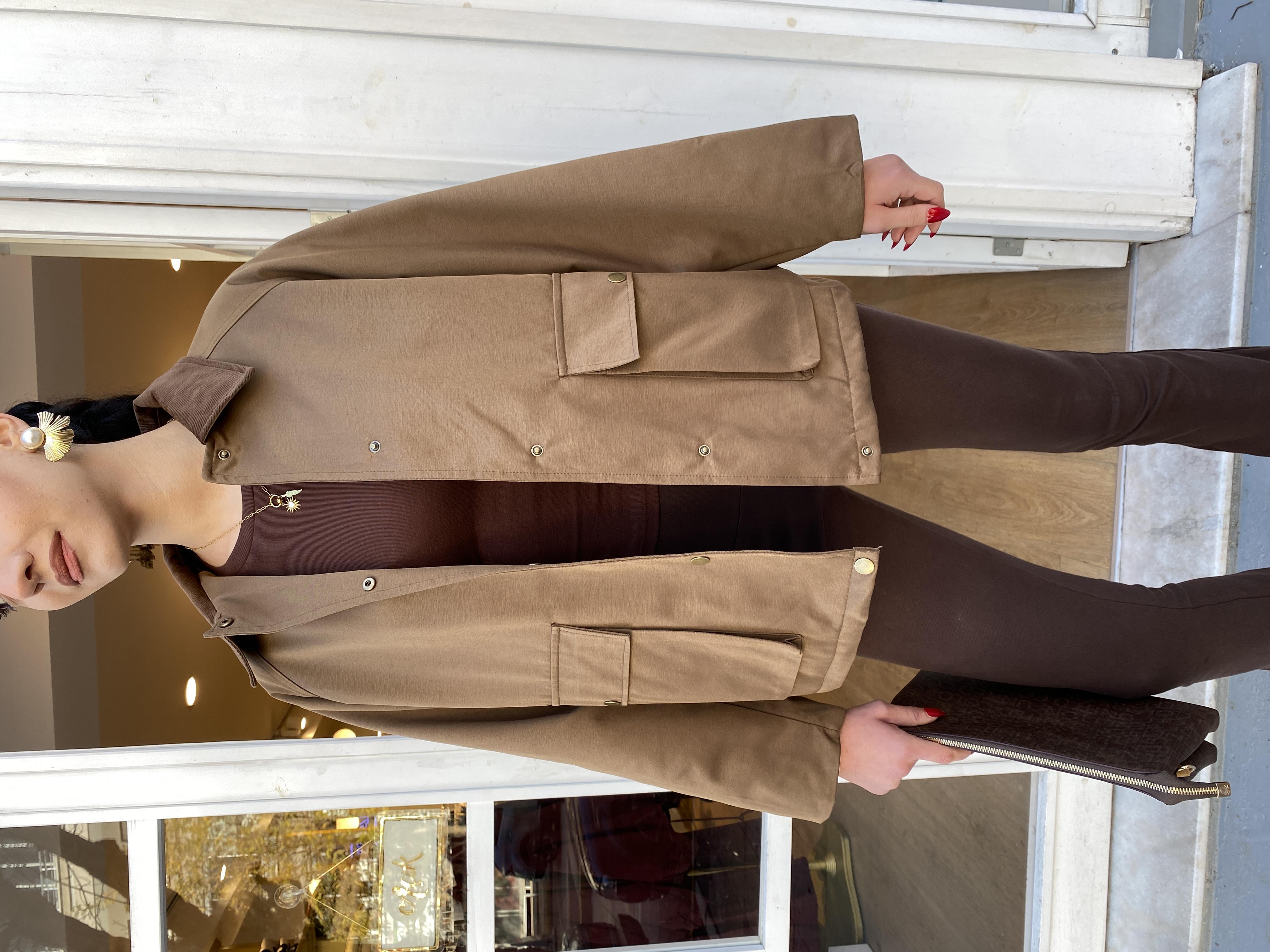 YAKASI DETAYLI PARKA