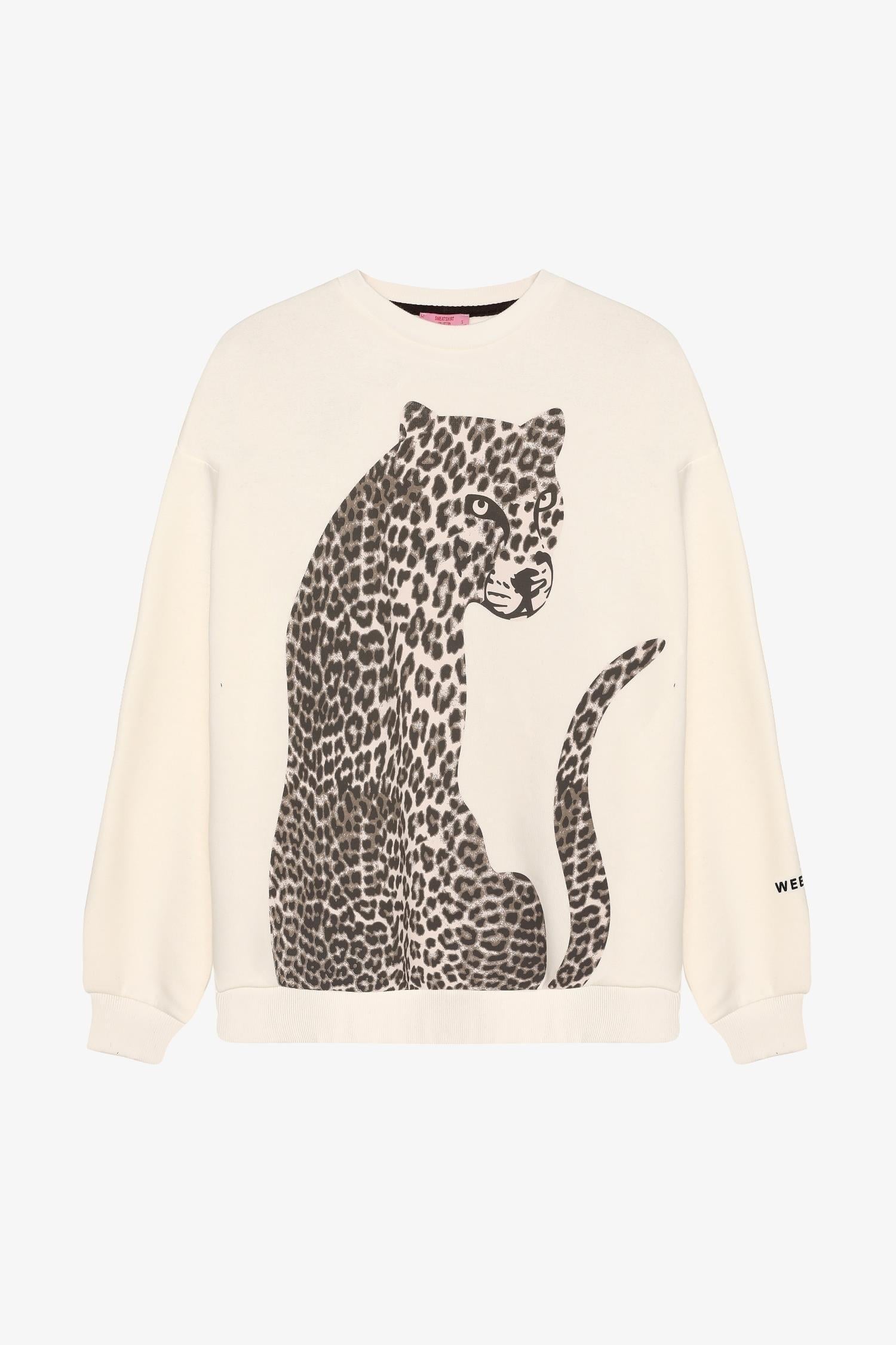 Baskı Detaylı Sweatshirt