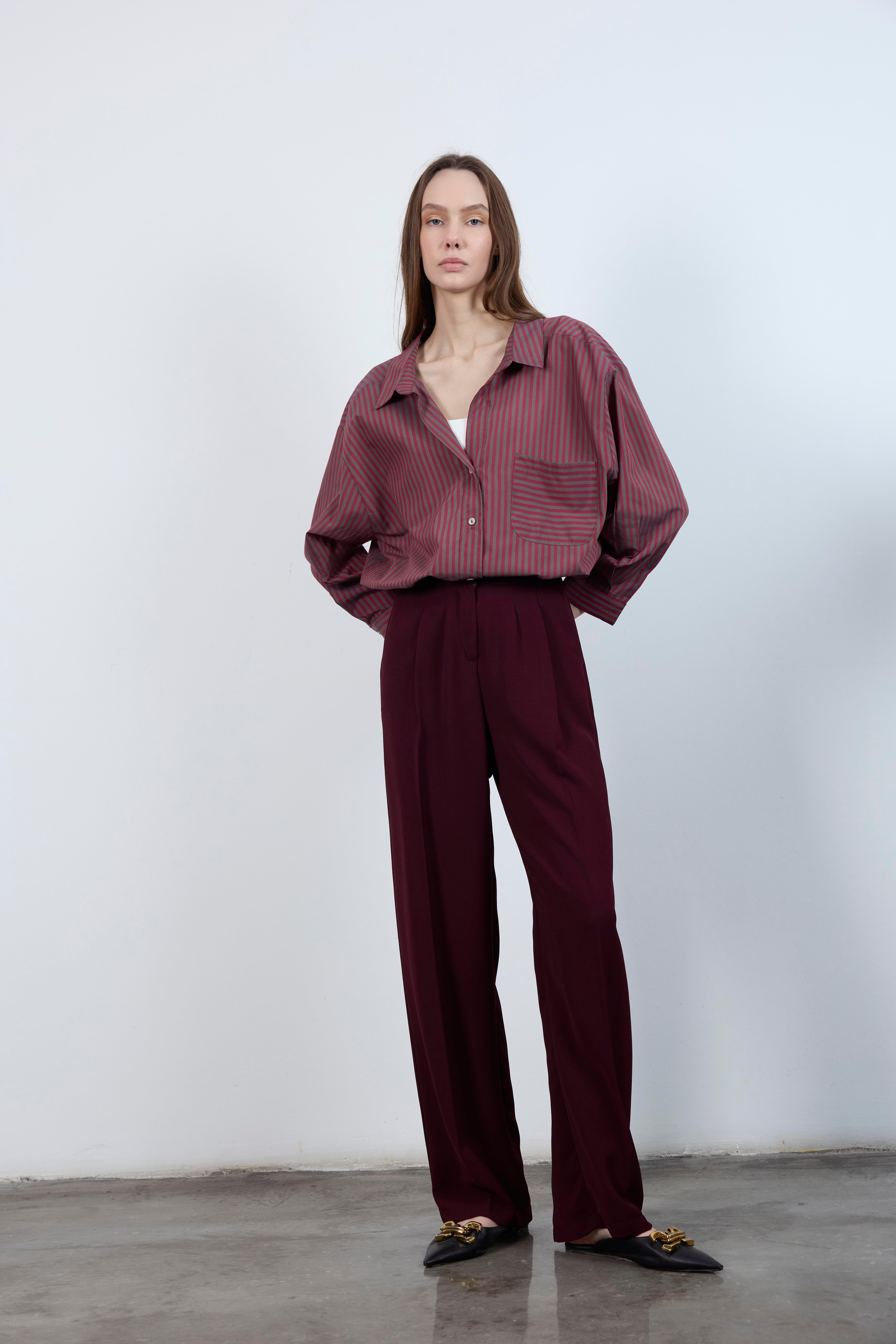 PİLELİ PALAZZO PANTOLON