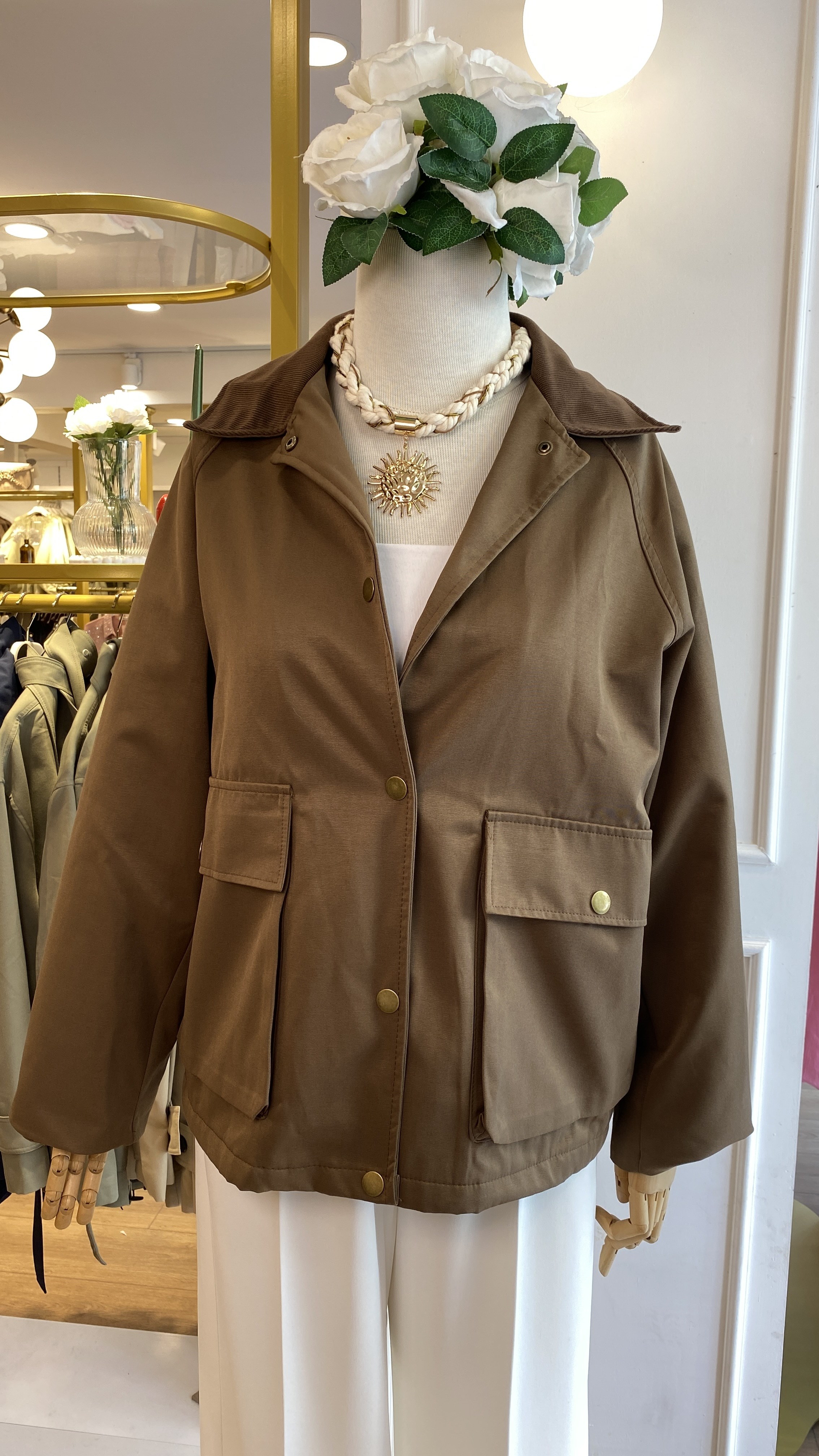 YAKASI DETAYLI PARKA