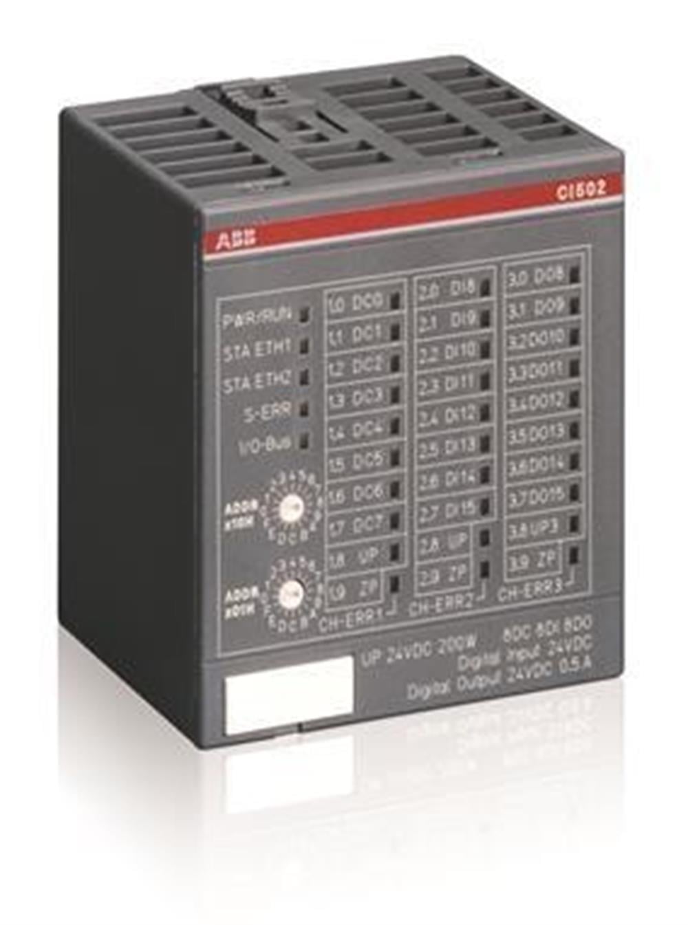 CI502-PNIO ( Uzak giriş / çıkış modülleri - 8 DI 24 VDC giriş, 8 DO çıkış, 8 ayarlanabilir giriş ve/veya çıkış )