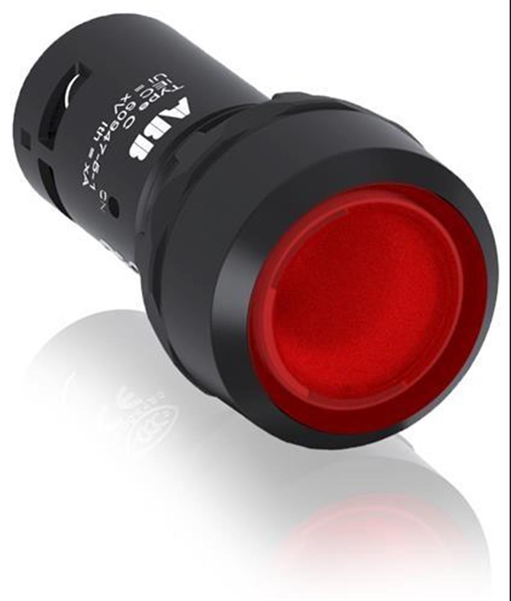 CP1-11R-10 ( Işıklı, yaylı düz kafalı buton )