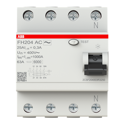 FH204 AC-25/0.3 ( AC kaçak akımlara karşı koruma )