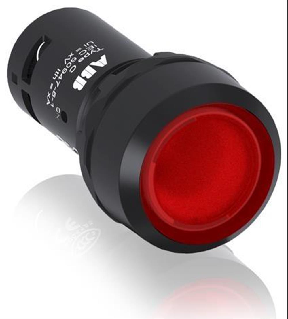 CP1-13R-01 ( Işıklı, yaylı düz kafalı buton )