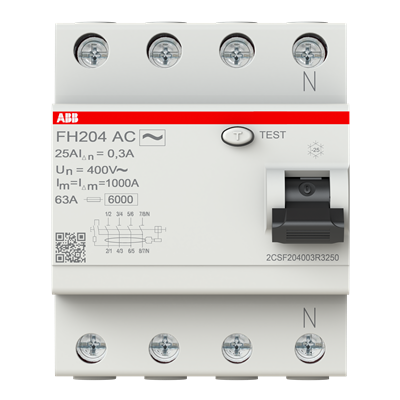 FH204 AC-25/0.3 ( AC kaçak akımlara karşı koruma )