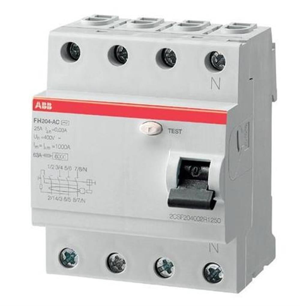 FH204 AC-25/0.03 ( AC kaçak akımlara karşı koruma )