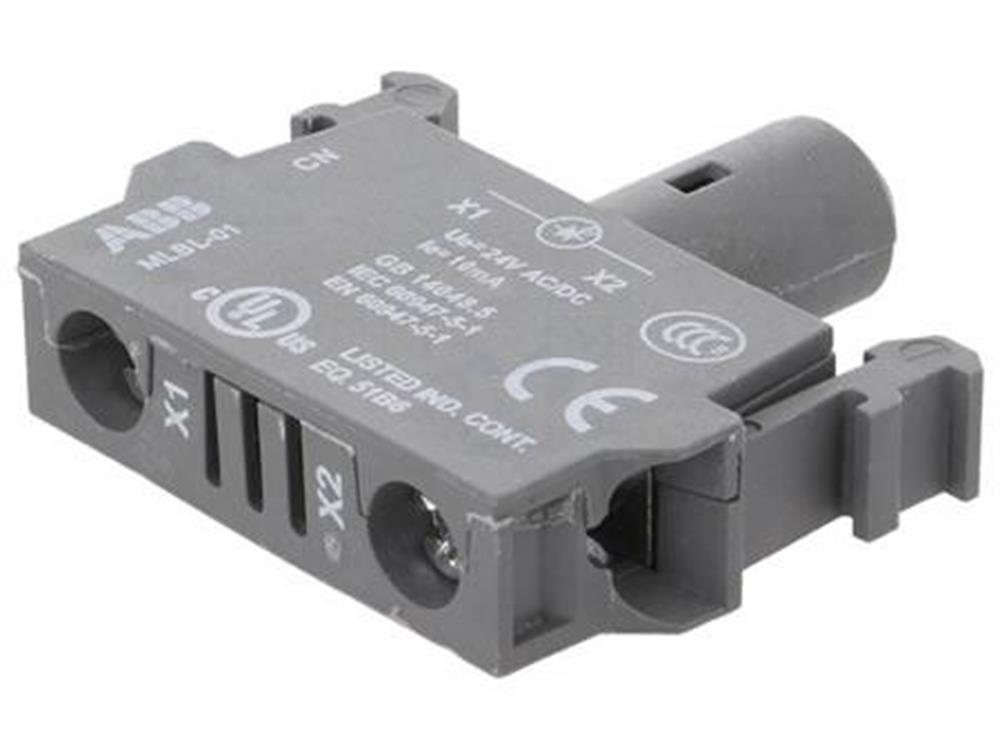 MLBL-01R ( Dahili Korumalı LED’li Blok  )
