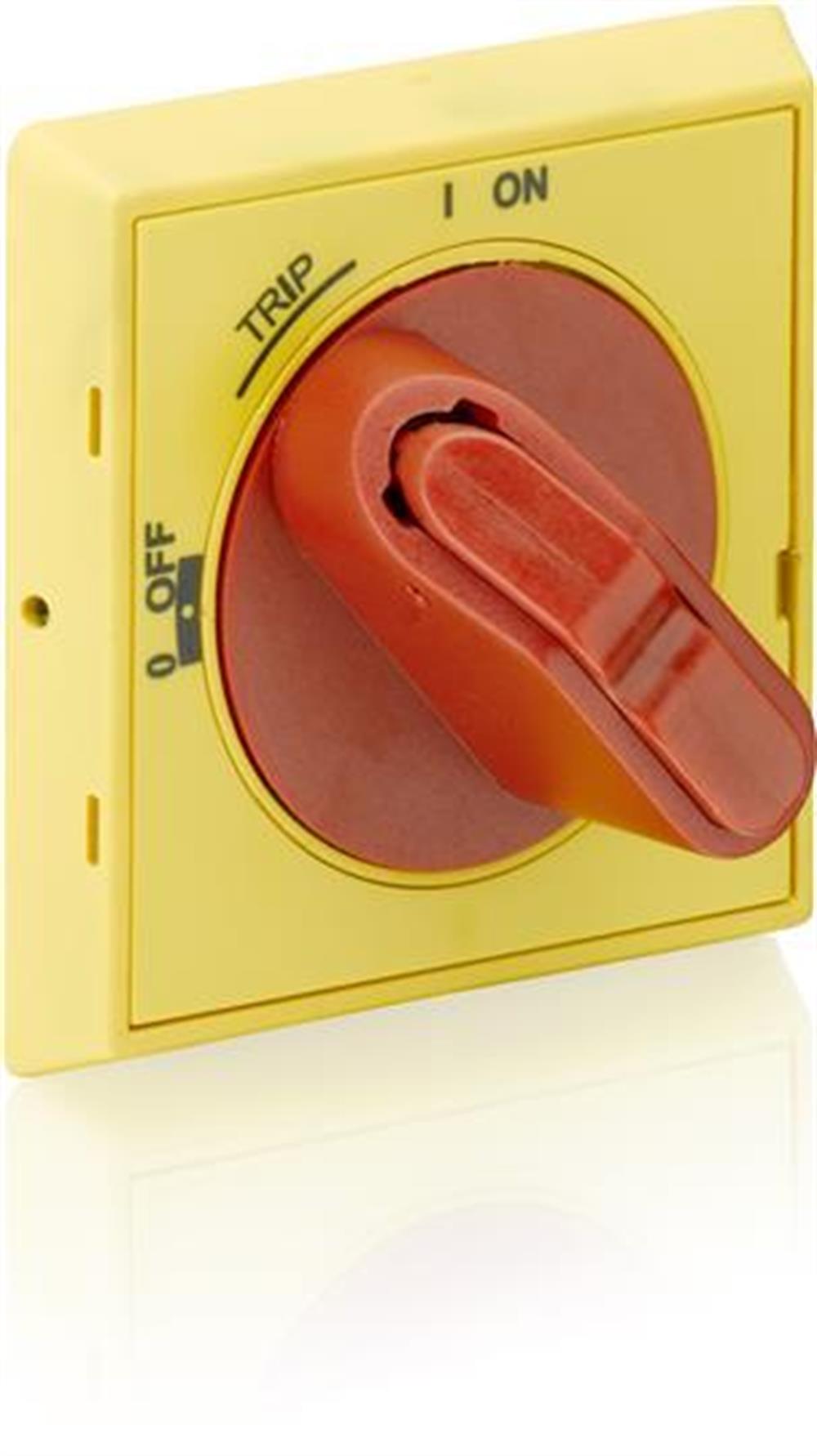 MSHD-LTY Handle, IP64, red/yellow, ( döner kurma kolu )