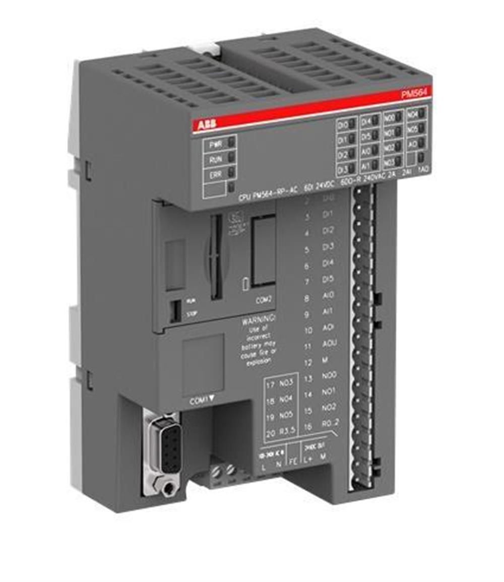 PM564-RP-AC ( eCo CPU - 6DI, 6DO, 2AI, 1AO )