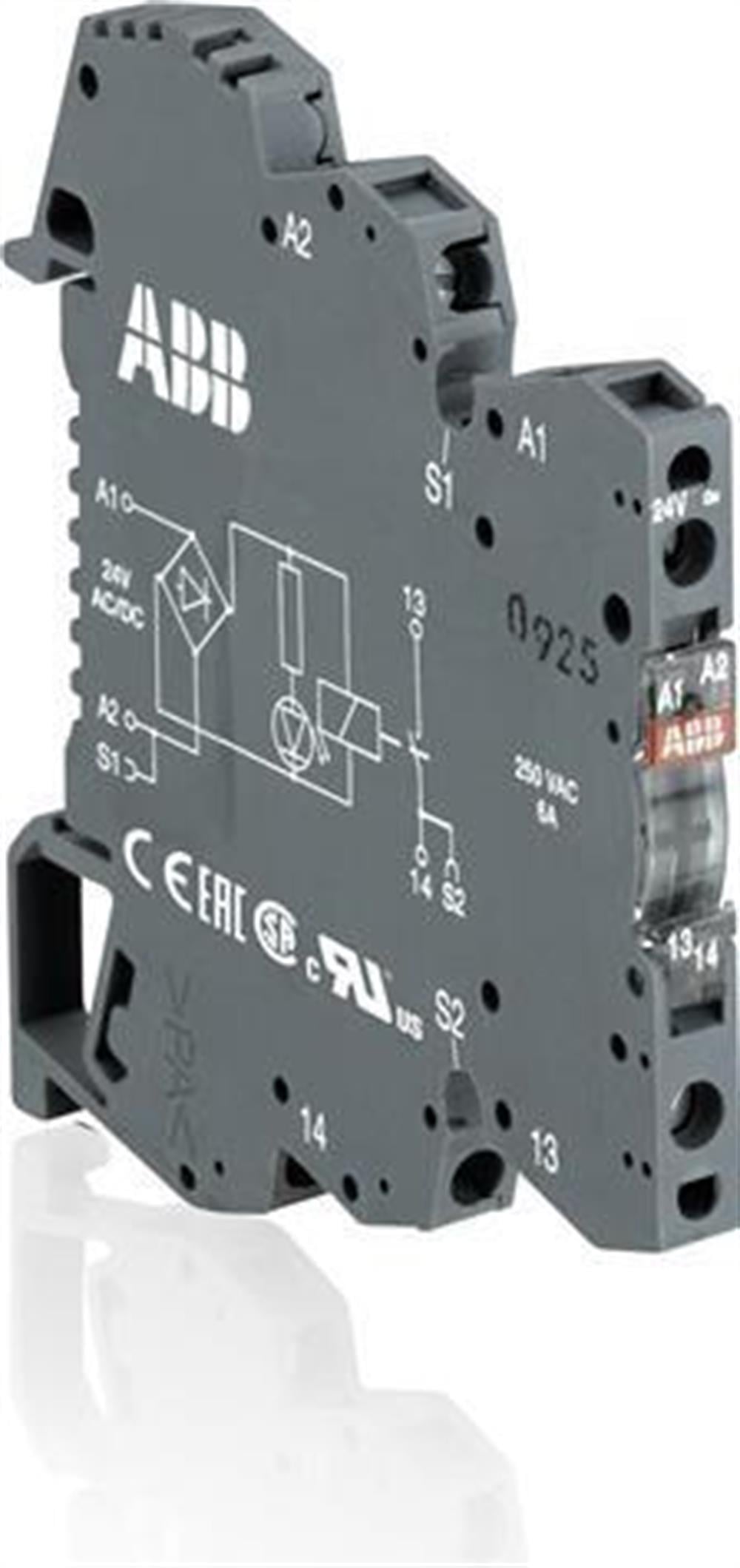 RB121A 24V AC/DC ( PLC arayüz röle serisi - Kontak )