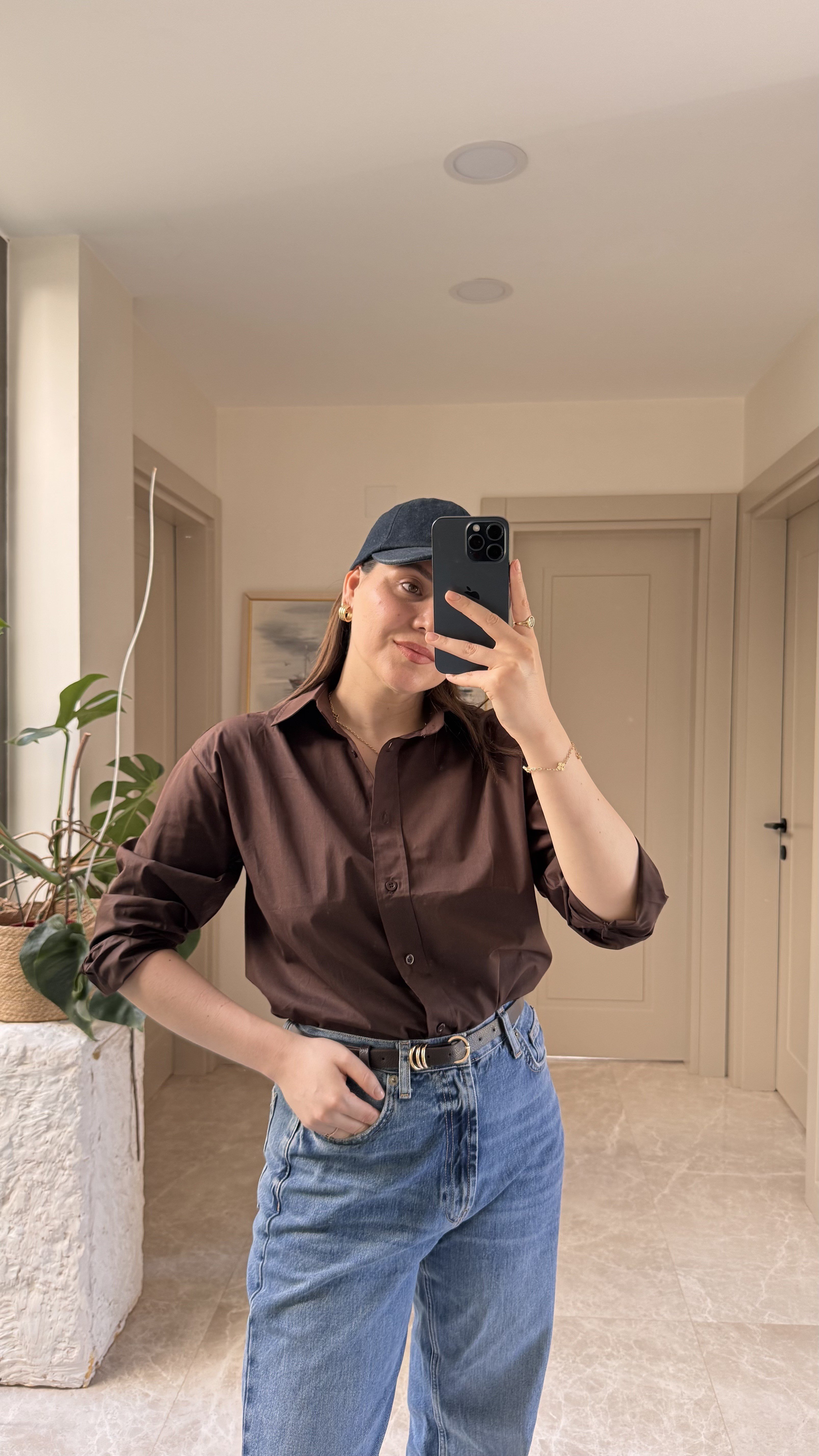 Owersize Poplin Gömlek  