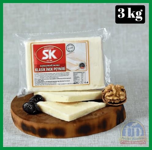 SALİH KAHRAMAN İNEK PEYNİRİ 3 KG (VAKUMLU)