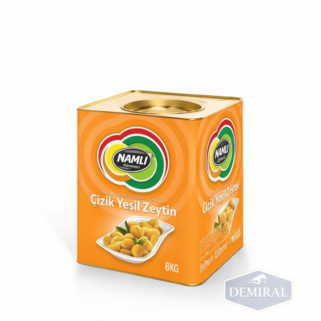NAMLI SOFRALIK İŞLEM GÖRMÜŞ SALAMURA ÇİZİL YEŞİL ZEYTİN 231-260